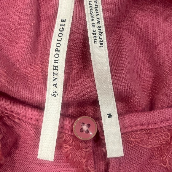 Anthropologie Pink Textured Cami Top Blouse Womens Size Medium - Picture 6 of 7